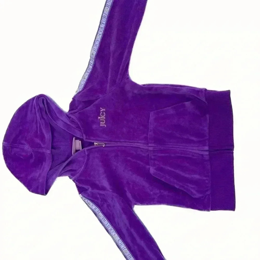 Juicy Couture 5T Purple full zip jacket